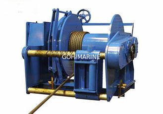 IACS Approved 10T-150T Marine Single Drum, Double Drum Hydraulic Winch