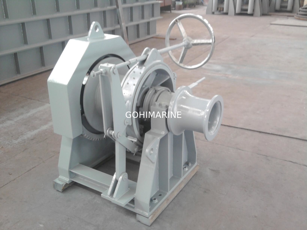 IACS Approved 10T-150T Marine Single Drum, Double Drum Hydraulic Winch