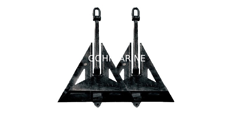 CCS, BV, ABS, LR, DNV-GL, NK, KR, RINA, RS Approved Cast Steel, Welded Steel Ship Delta HHP Anchor