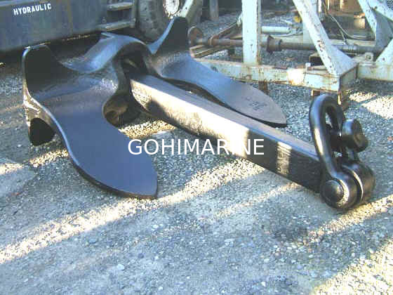 CCS, BV, ABS, LR, DNV-GL, NK, KR, RINA, RS Approved Cast Steel, Welded Steel Beldt Stockless Anchor
