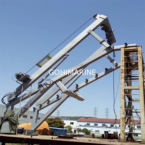 IACS Approved SOLAS Standard Free Fall Lifeboat Launching Appliance Davit