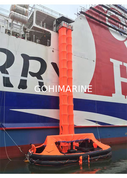 Solas Approved Passenger Ship Vertical and Inclined Marine Evacuation System (MES)