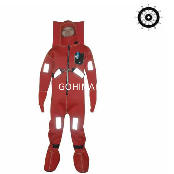 CCS, DNV-GL, EC Approved SOLAS Standard Neoprene Immersion Survival Suit