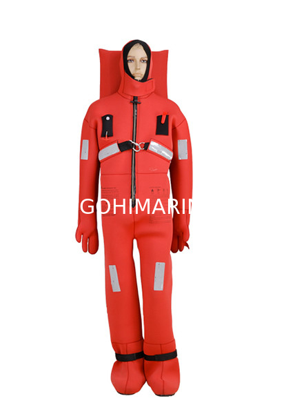 CCS, DNV-GL, EC Approved SOLAS Standard Neoprene Immersion Survival Suit