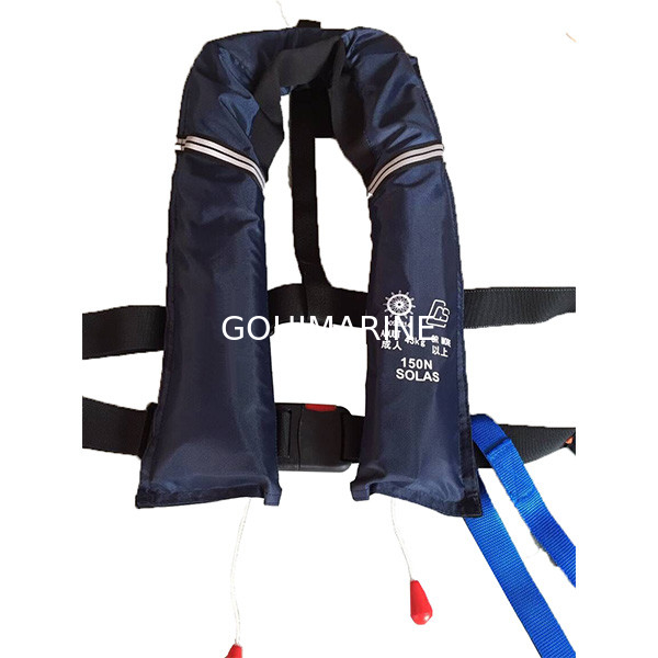 CCS, DNV-GL, EC, MED Approved SOLAS 150N, 275N Inflatable Life Jacket