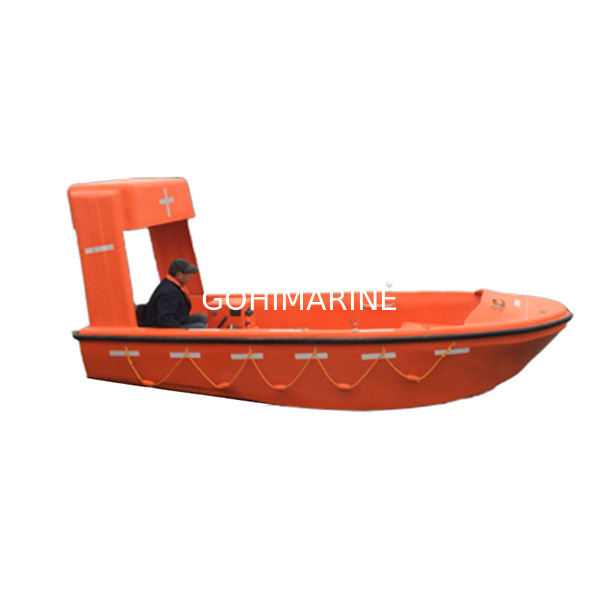 SOLAS Standard 25HP Outboard Motor Driven 6 Persons Rescue Boat